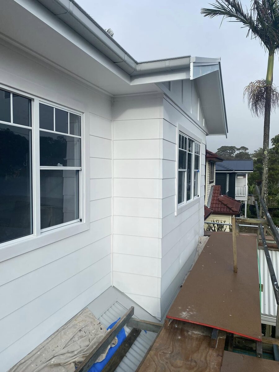 A Sydney home painted in Surfmist by Dulux Weathershield, Cronulla