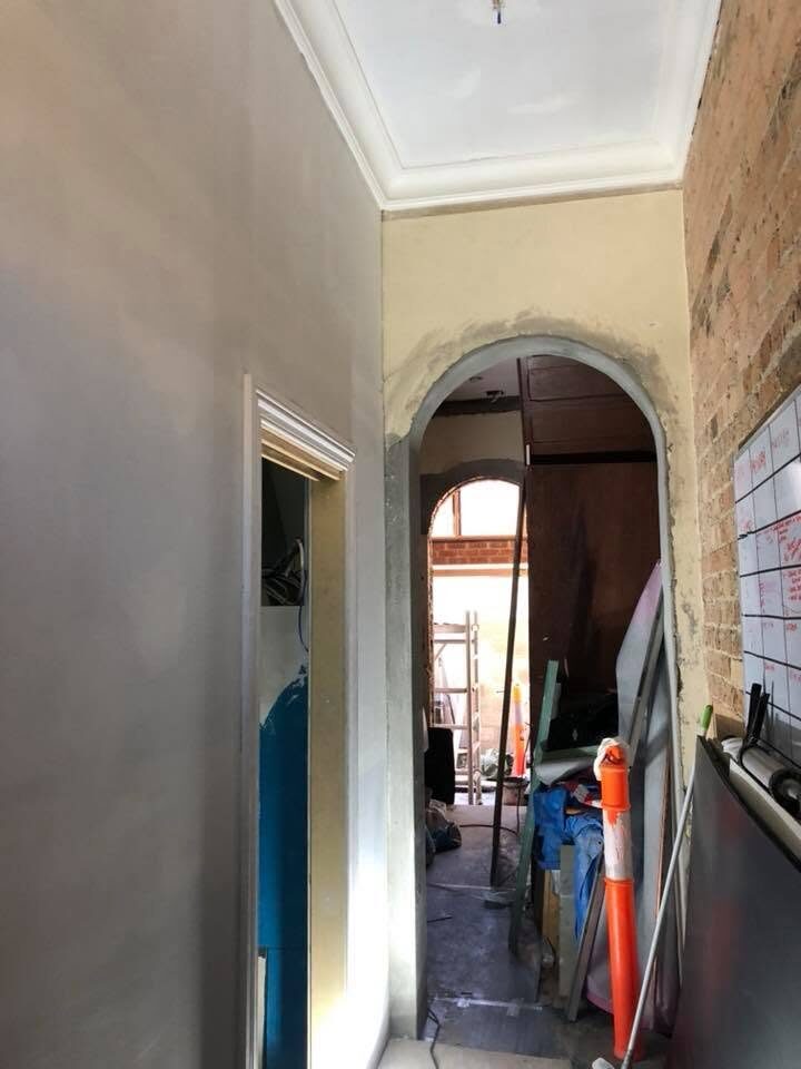 Example of repairs and prep by Luxe Effects in Sydney