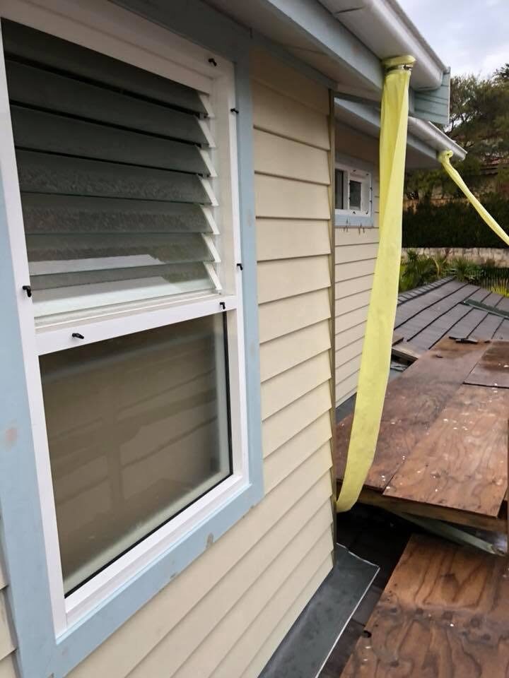 Example of repairs and prep by Luxe Effects in Sydney
